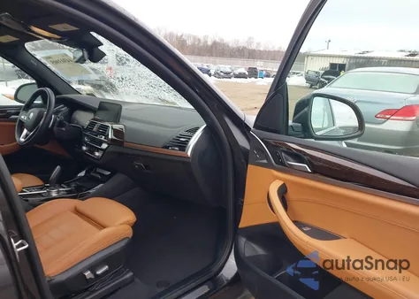 2021 BMW X3 xDrive30I from USA, damaged, VIN 5UXTY5C00M9G76160